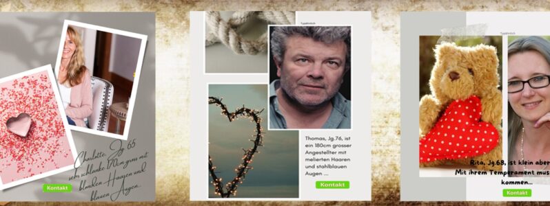 unsere Singles, Charlotte, Thomas und Rita