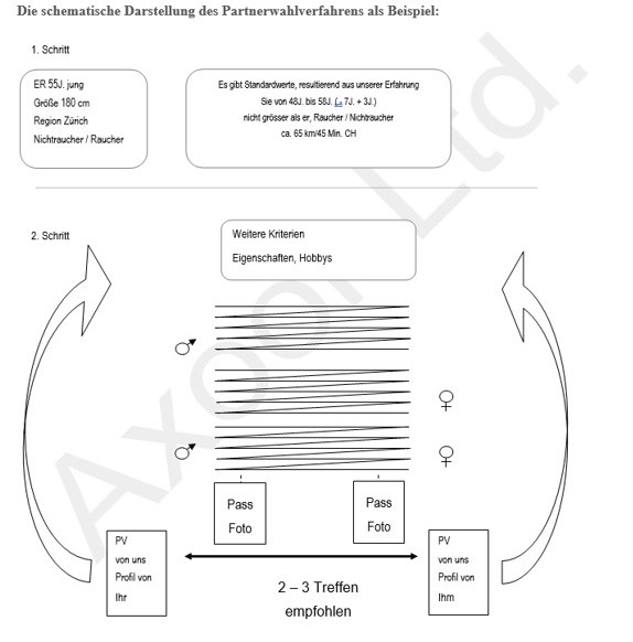 Schematische Darstellung des Matching-Systems